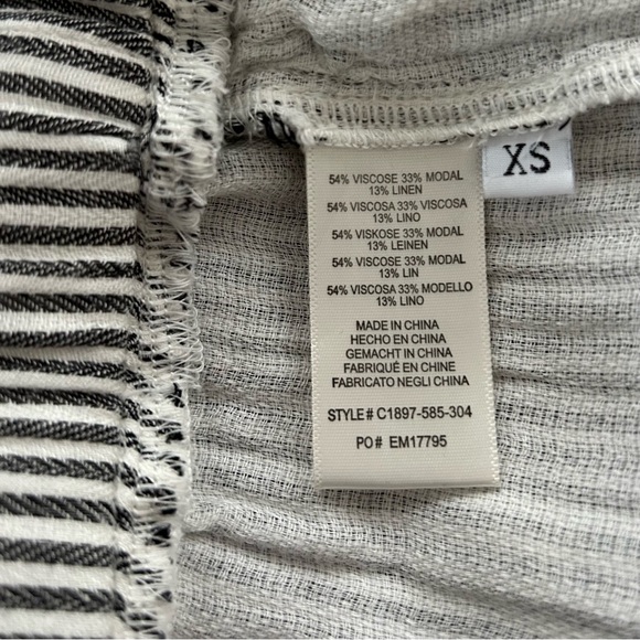 Anthropologie Cloth & Stone Susanna Striped Romper, XS - Picture 10 of 10